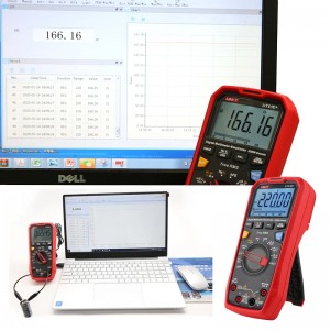 UNI-T UT61B UT61D UT61E Plus متعدد التناظرية الرقمية الكهربائية تستر 22000 التهم مقياس التيار الكهربائي الفولتميتر المهنية متعددة متر - AliExpress 1420